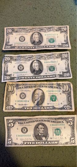 Old Money Bills