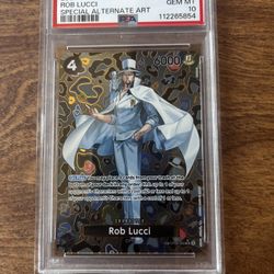 Rob Lucci Psa 10