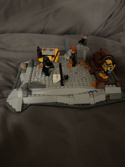 LEGO Star Wars Battle Scene Set Built