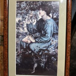 The Day Dream Framed Print by Dante Rossetti 