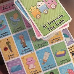 Baby lotería game