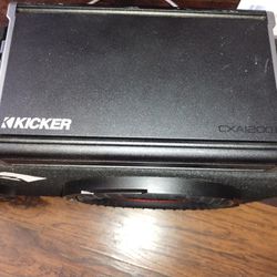 Amplifier Kicker  2400 Watt Amplifier Class D Monoblock Kicker 1200.1 Perfect Excellent Condition No Problems At All After Tax Goes For About $440 