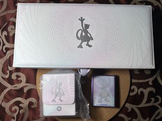 Pokemon TCG S-Chinese Mewtwo VSTAR 2024 Exclusive Collection Accessories (READ)