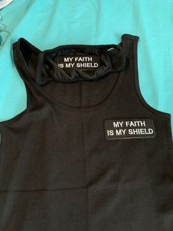 My Faith is my Shield Mask and tank top set!