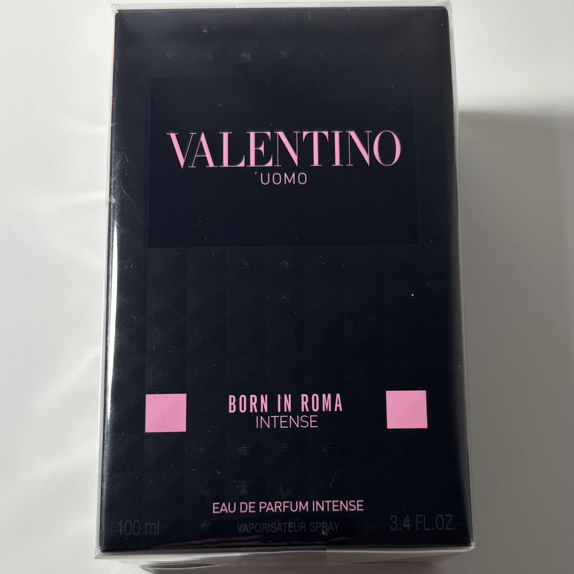 Valentino Uomo Born In Roma Intense 3.4oz – New & Sealed (Authentic)