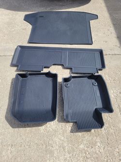 2025-26 Chevy Equinox Factory Rubber Floor Mats