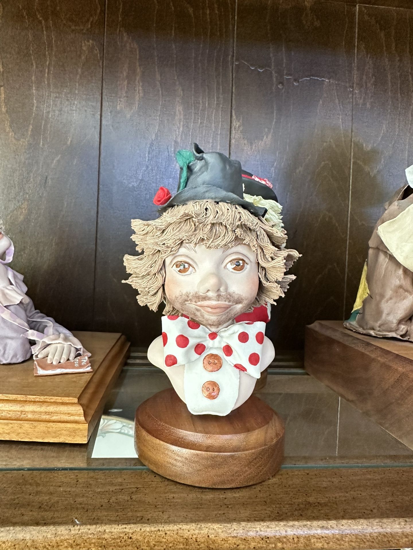 Handmade Porcelain Clown