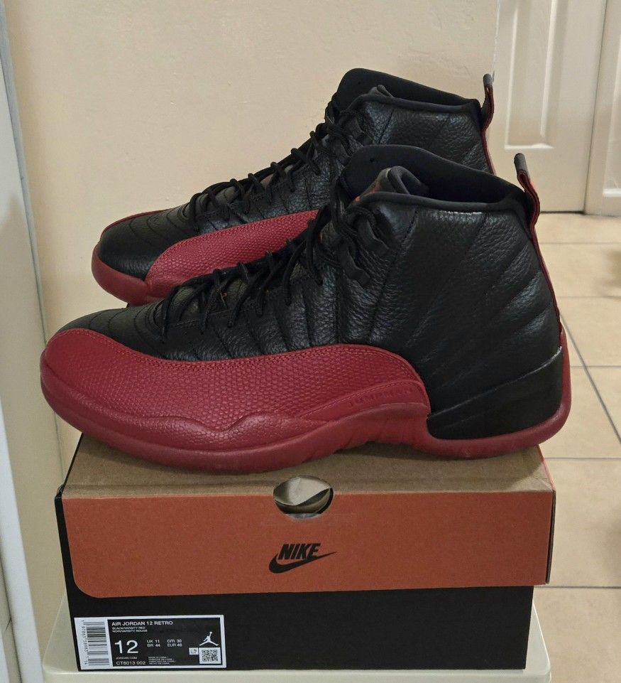 Jordan 12 Retro Flu Game (2025) Brand New DS 💯 Authentic Size 12m/ If Post Is Up Then It's Available