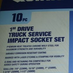1''   TRUCK IMPACT SOCKET DRIVE