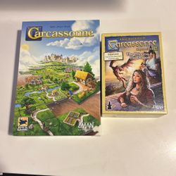 Carcassonne Board Game Plus Expansion Pack
