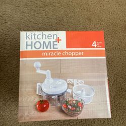 Brand New Kitchen Home Miracle Chopper