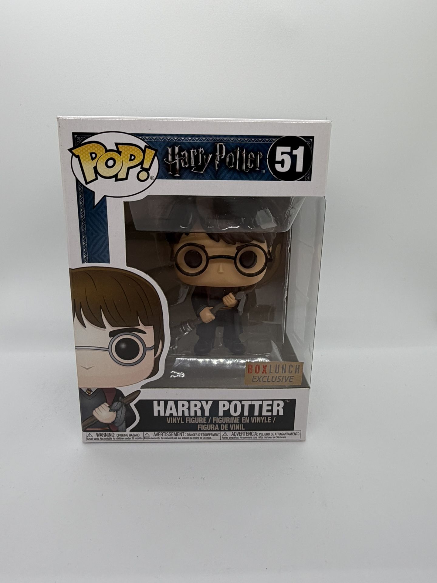 Harry Potter With Firebolt Pop Figure