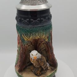 Vintage Handcrafted & Handpainted Limited Edition Beer Stein Made By King In Germany 