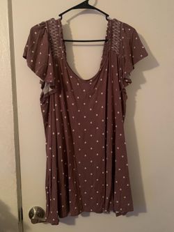 Plus size 4X ladies knit top 5$Torrid