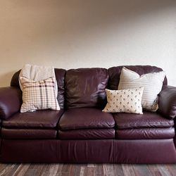 Leather Couch