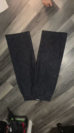 Baggy Dark Blue Selvedge Denim Jeans