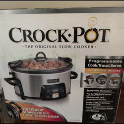 SCCPCTS605-S-A - Crock-Pot® 6-Quart Cook & Carry™ Digital Slow Cooker with Heat-Saver™