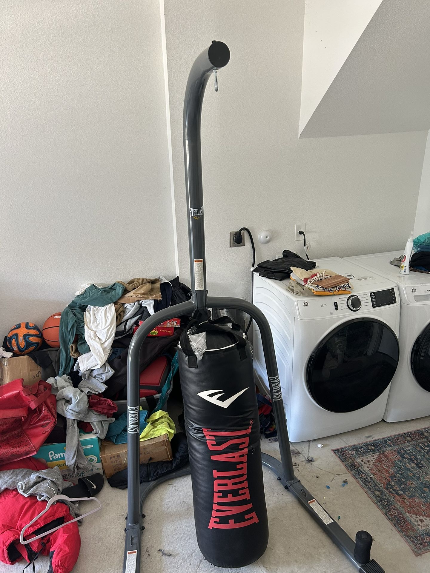 Punching Bag Setup