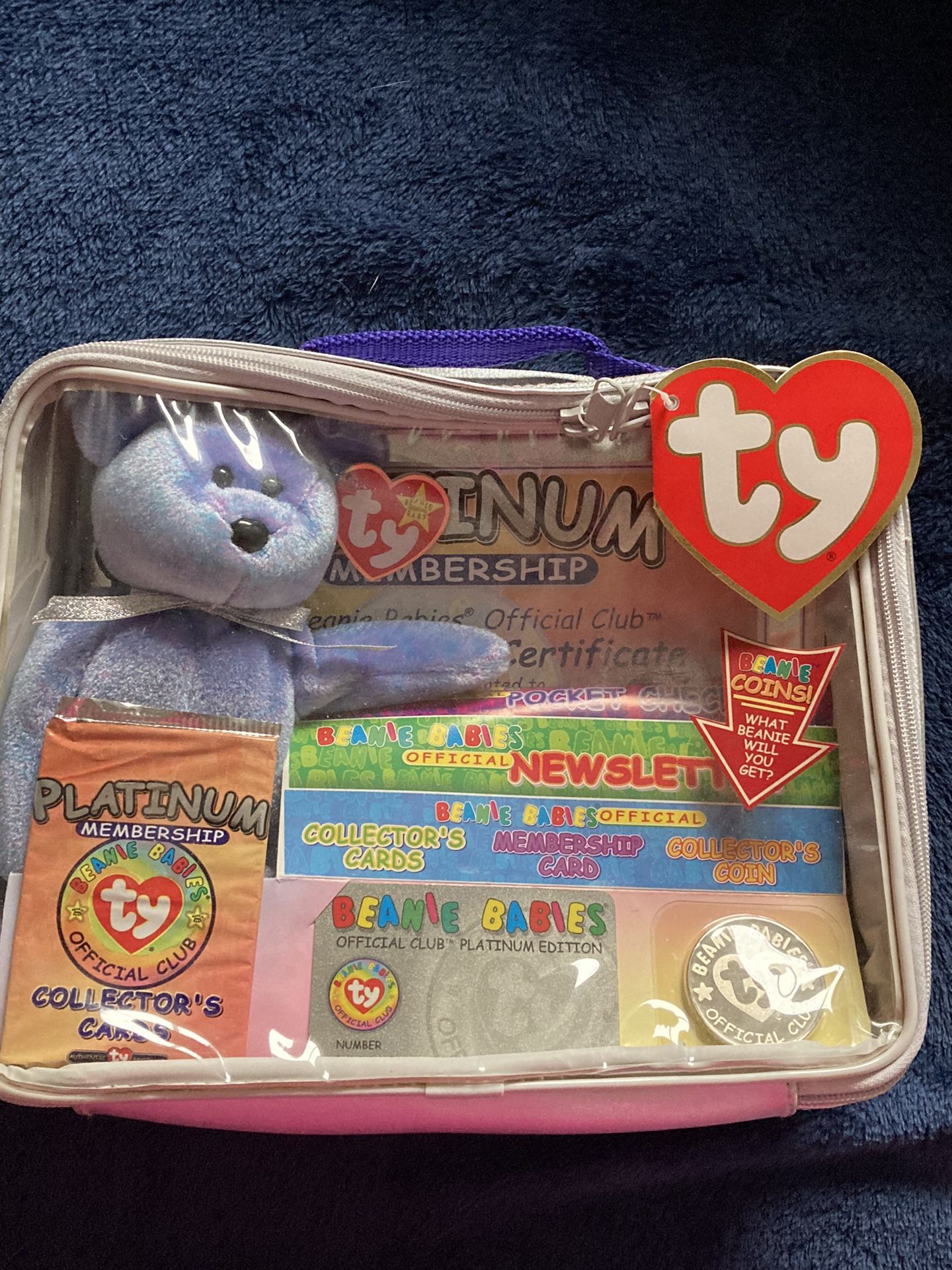 Rare Beanie Babies Platinum Membership Pack