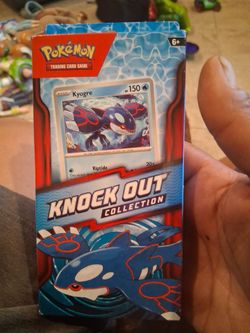 Kyogre Knockout collection
