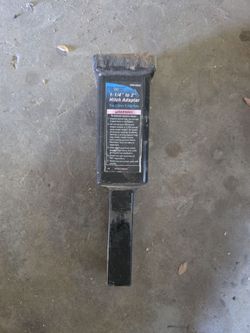 1-1/4" to 2" hitch adapter