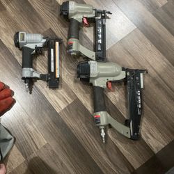 3 Nail Guns.