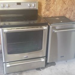 STOVE AND DISHWASHER 