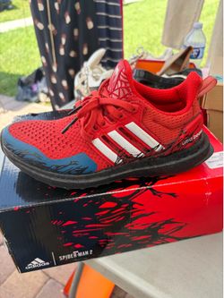 Adidas ultra boost Spider-Man size 5