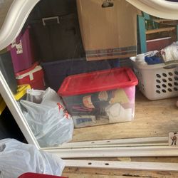 White Dresser Mirror 