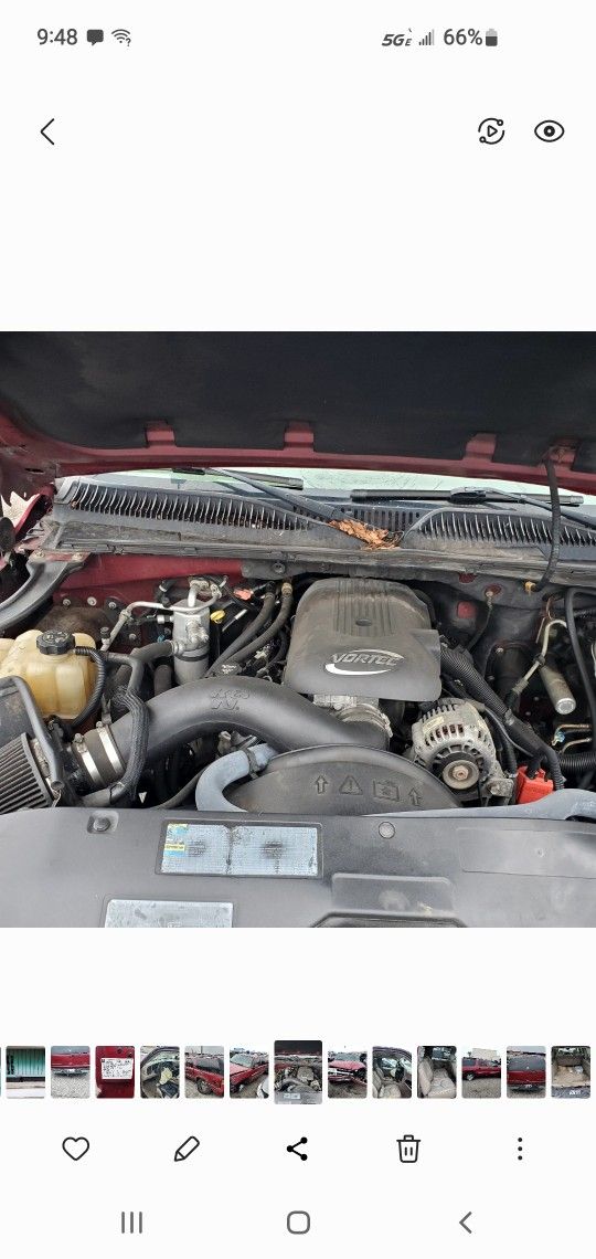 CHEVY PARTS, 2004 5.3 LS 127K ON MOTOR,