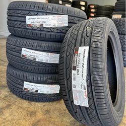 205/50/15 Hankook New Set Of Tires Installed And Balanced 