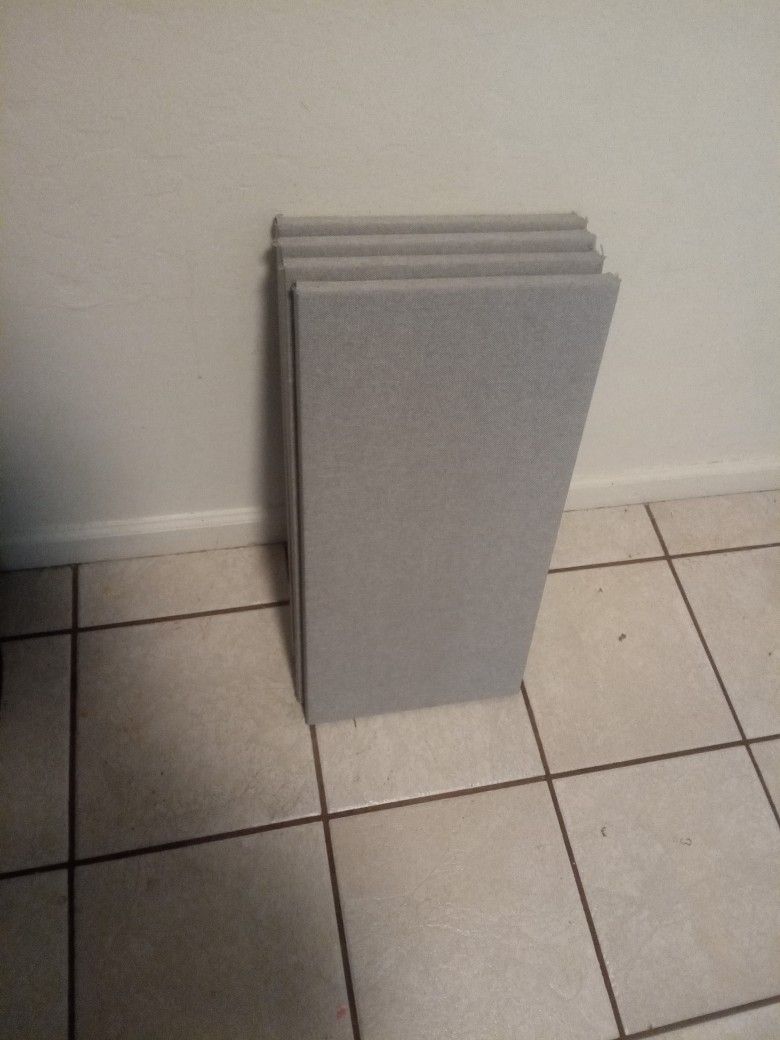 4 24x12 Sound Proof Acoustic Panels.