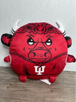 Bleacher Creatures 12” Bison Kiri Cloud Indiana Hoosiers College Plush