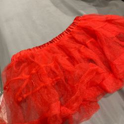 Red tutu