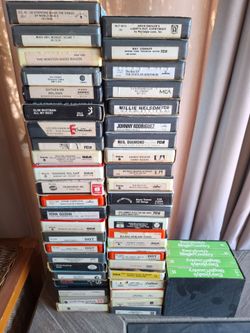 8track tape collection 48 total