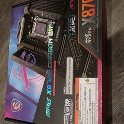 MSI MPG X870E Carbon WiFi Gaming Motherboard AMD Ryzen