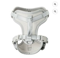 Vibrant Life Neoprene Comfort Control Monochrome Harness, Gray, Extra Small