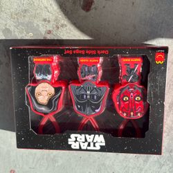 McDonalds Star Wars Dark Side Saga Set New Darth Vader Maul Emperor