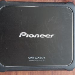 Pioneer GM-DX(contact info removed)W Mono Amplifier  includes base knob