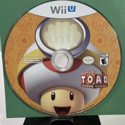 Captain Toad: Treasure Tracker (Nintendo Wii U, 2014) Disc Only Fast Video Game