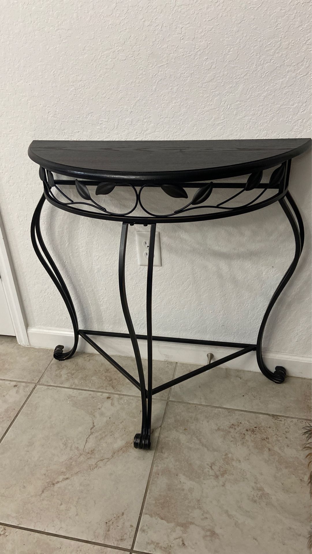 Beautiful brown console table