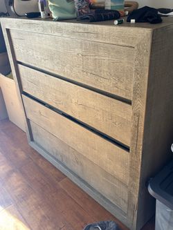 Restoration Hardware Reclaimed Oak 6 Drawer Dresser  — $3kRetail
