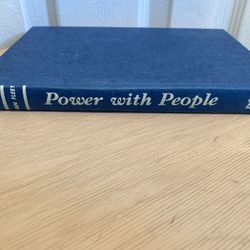 POWER WITH PEOPLE By Van James K. Fleet , Hardcover 1970