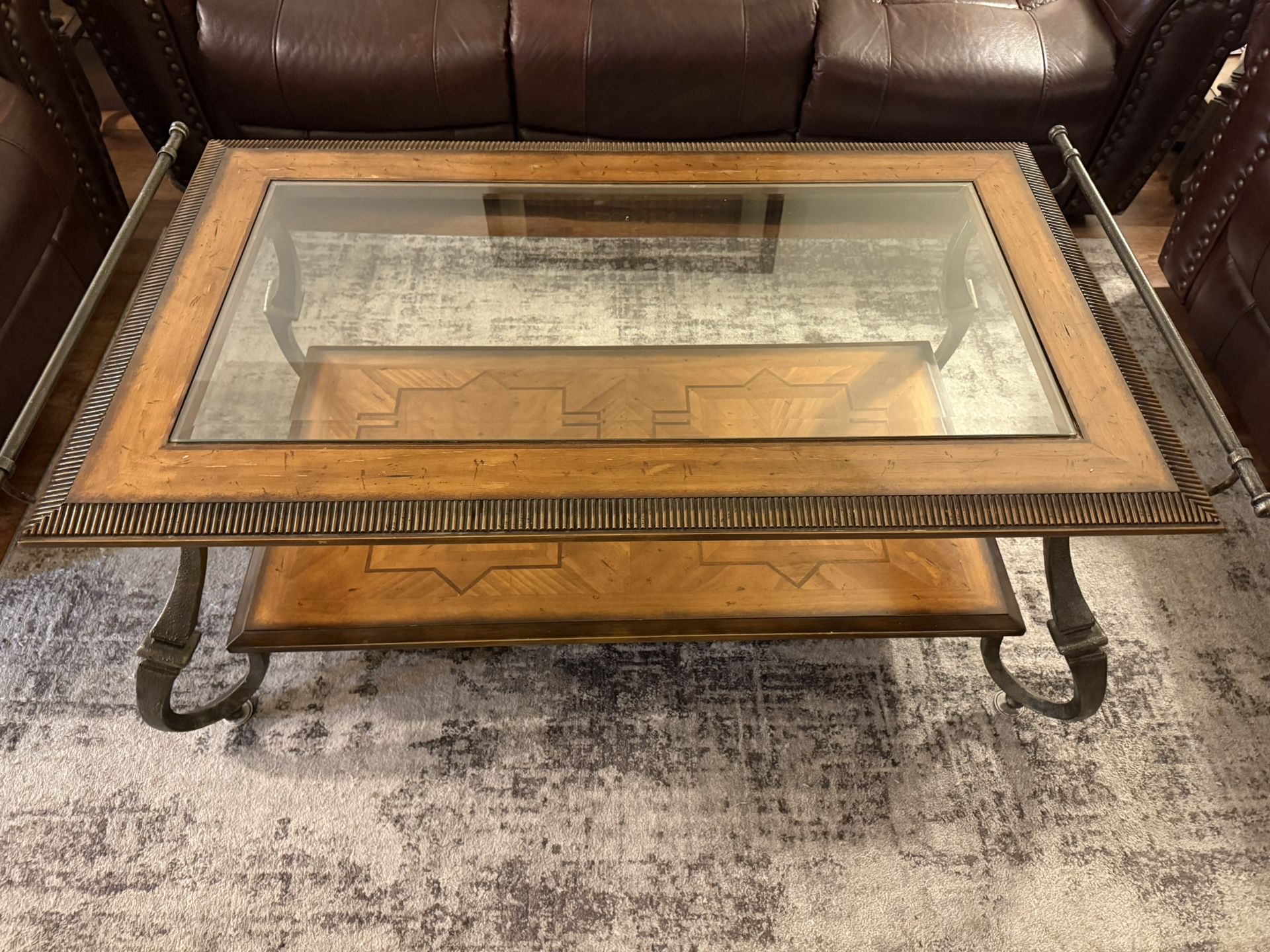 Coffee Table With 2 Side Tables