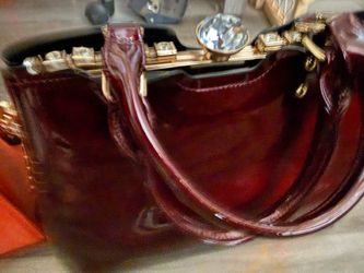 Maroon Purse