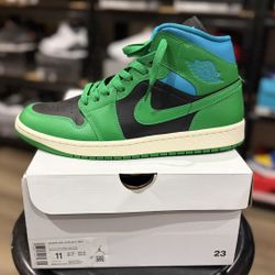 Air Jordan 1 Mid Size 11W Or 9.5M