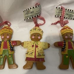 Mary Englebreit Vintage Gingerbread man  Christmas ornaments