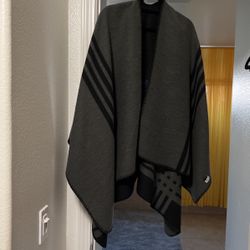 Wrap Poncho Ruana Cape Open Front Cardigan Shawls for Fall Winter