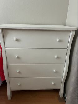 White dresser