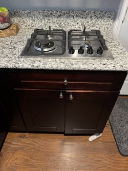 Stainless Steel 4 Burner Recessed Countertop Gas Cooktop